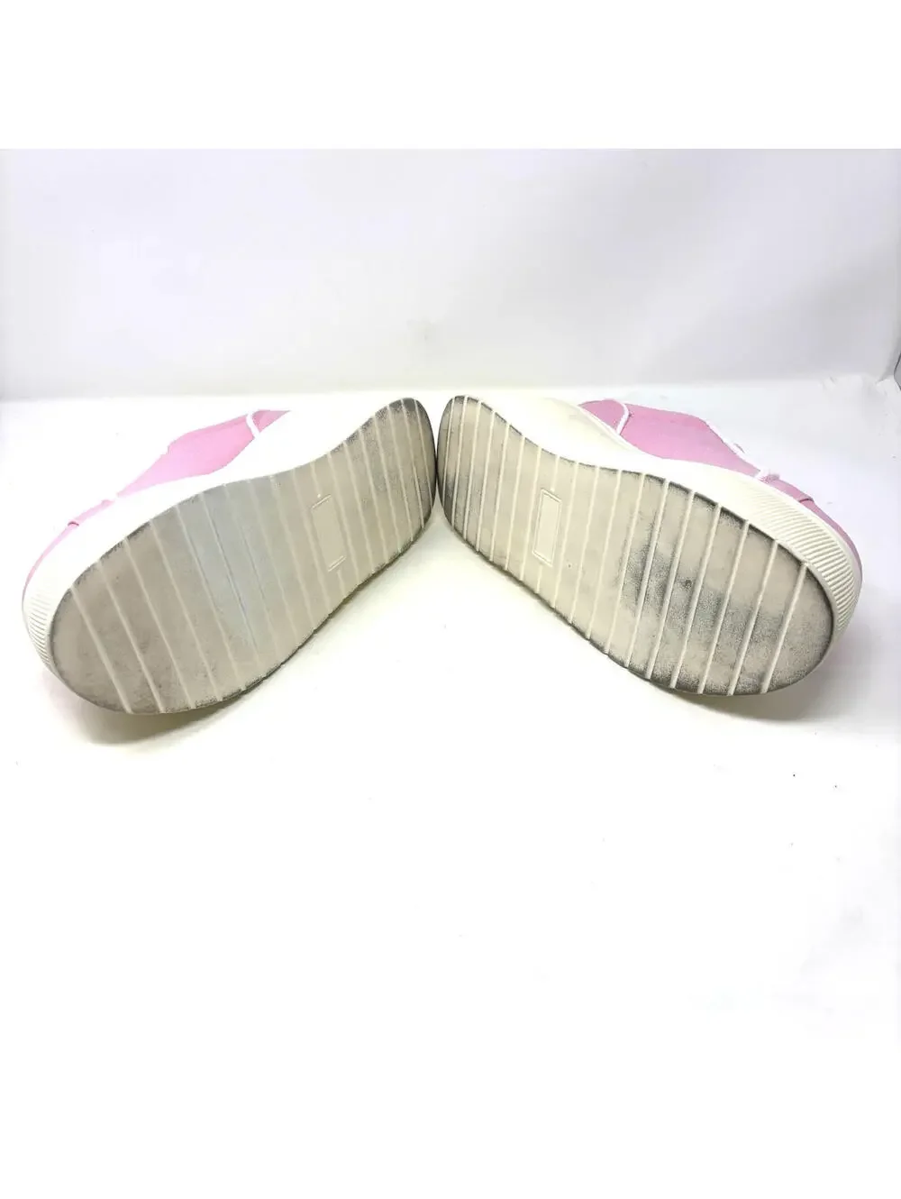 Lucky Step Platform Women’s Sneakers Bright Pink & White Size 7